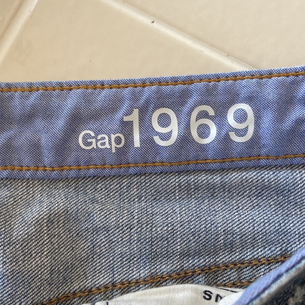 Gap 1969 Women’s Button Front Denim Skirt size 8 - Picture 4 of 8